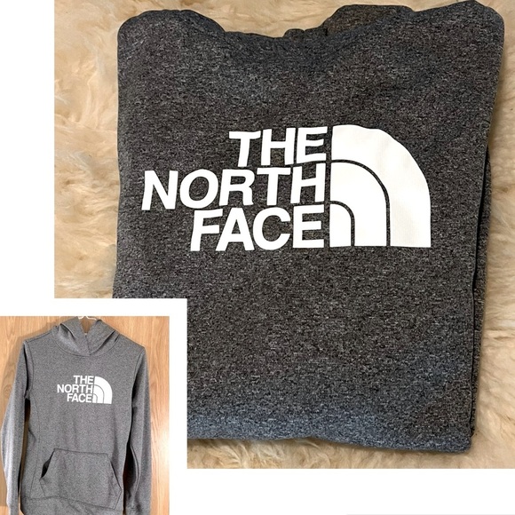 The North Face Logo Pullover Hoodie Sweatshirt - Picture 1 of 5